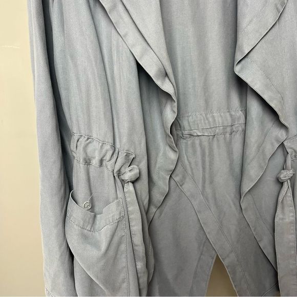 Tencel Canvas Open Jacket - Picture 2 of 8